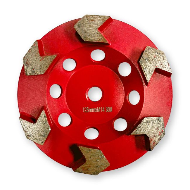 Disque Dinosor Flèche Ø125 - Grain 30